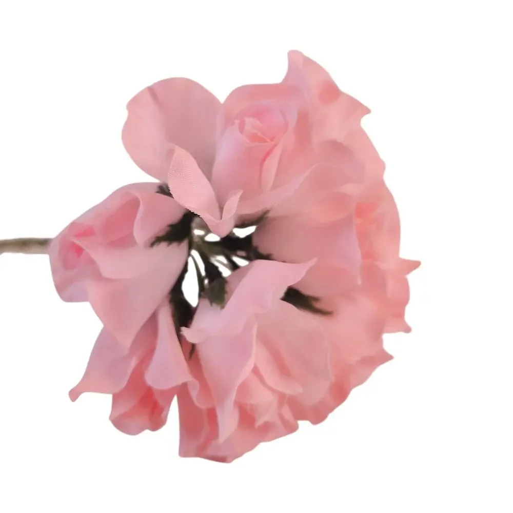 24 Pink Mauve Silk Rose Picks 1 in Artificial Flowers Wedding Craft Floral Decor